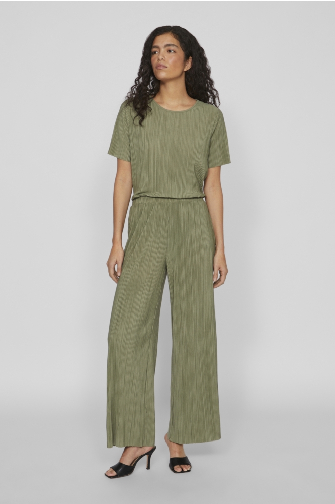 VIPLISA HW LOOSE PANTS - NOOS 14089681 OIL GREEN